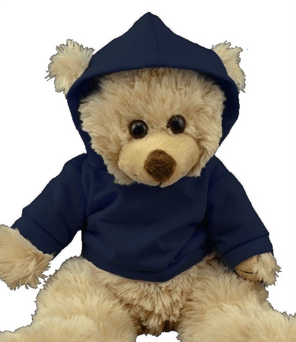 Plush Gear Blue Hoodie for 6"-10" Stuffed Animals – Cozy Sweatshirt Outfit