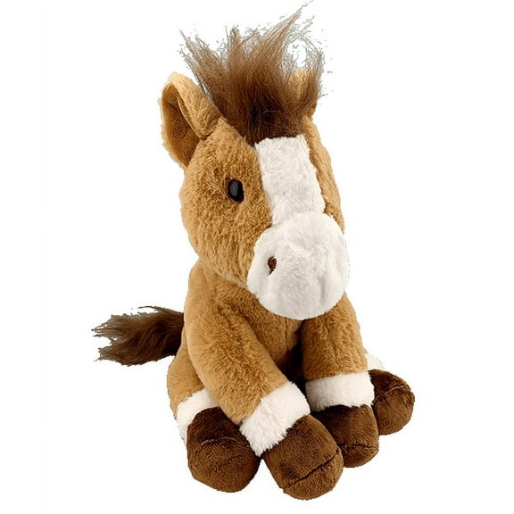 Plush Gear Brown Sugar The Horse with Reindeer PJ for Stuffed Animal Outfit - 16 inch Make Own Plushie Teddy Bear Adorable Clothes, Gift for Kids