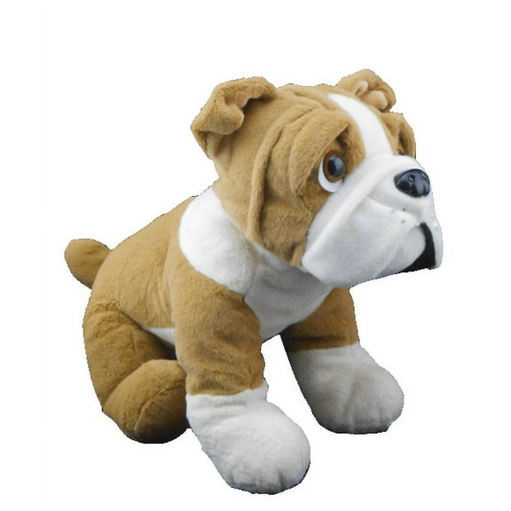 Plush Gear Buddy The Bulldog with Reindeer PJ for Stuffed Animal Outfit - 16 inch Make Own Plushie Teddy Bear Adorable Clothes, Gift for Kids