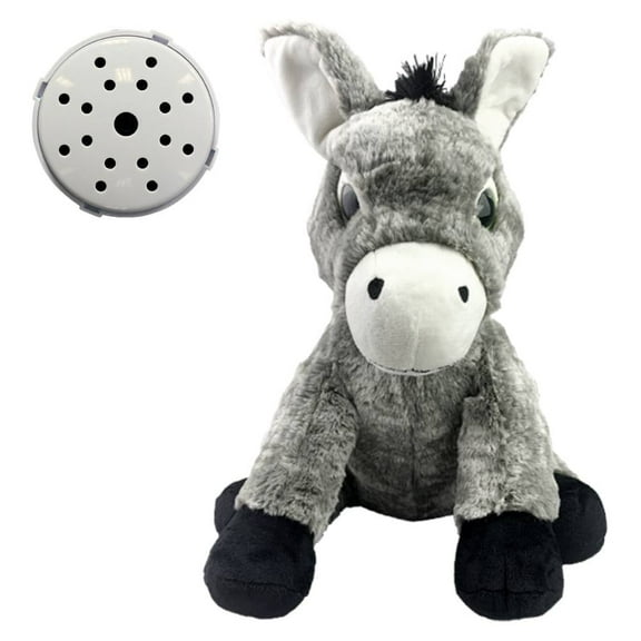 Plush Gear Burrito the Donkey 16" Talking Stuffed Animal with Recorder