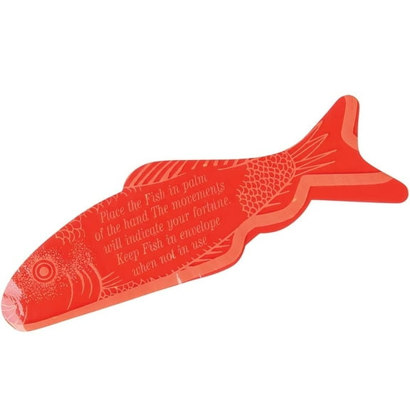 Plush Gear Large Mood Fortune Fish 72 Pieces, Fun Party Favor Pack