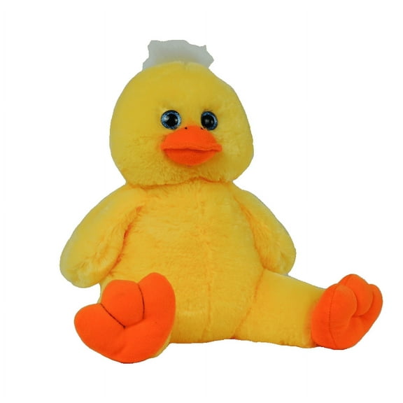 Plush Gear Puddles the Duck 16" Plush Toy Stuffed Animal, Soft Cuddly Bird, Kids & Toddlers Toy
