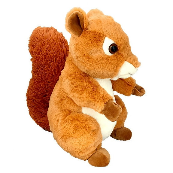 Plush Gear Scamper The Squirrel with Reindeer PJ for Stuffed Animal Outfit - 16 inch Make Own Plushie Teddy Bear Adorable Clothes, Gift for Kids