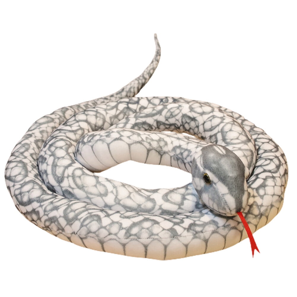 Plush Giant Snake Realistic Plush Toy,78.74-118inch Snake Stuffed ...