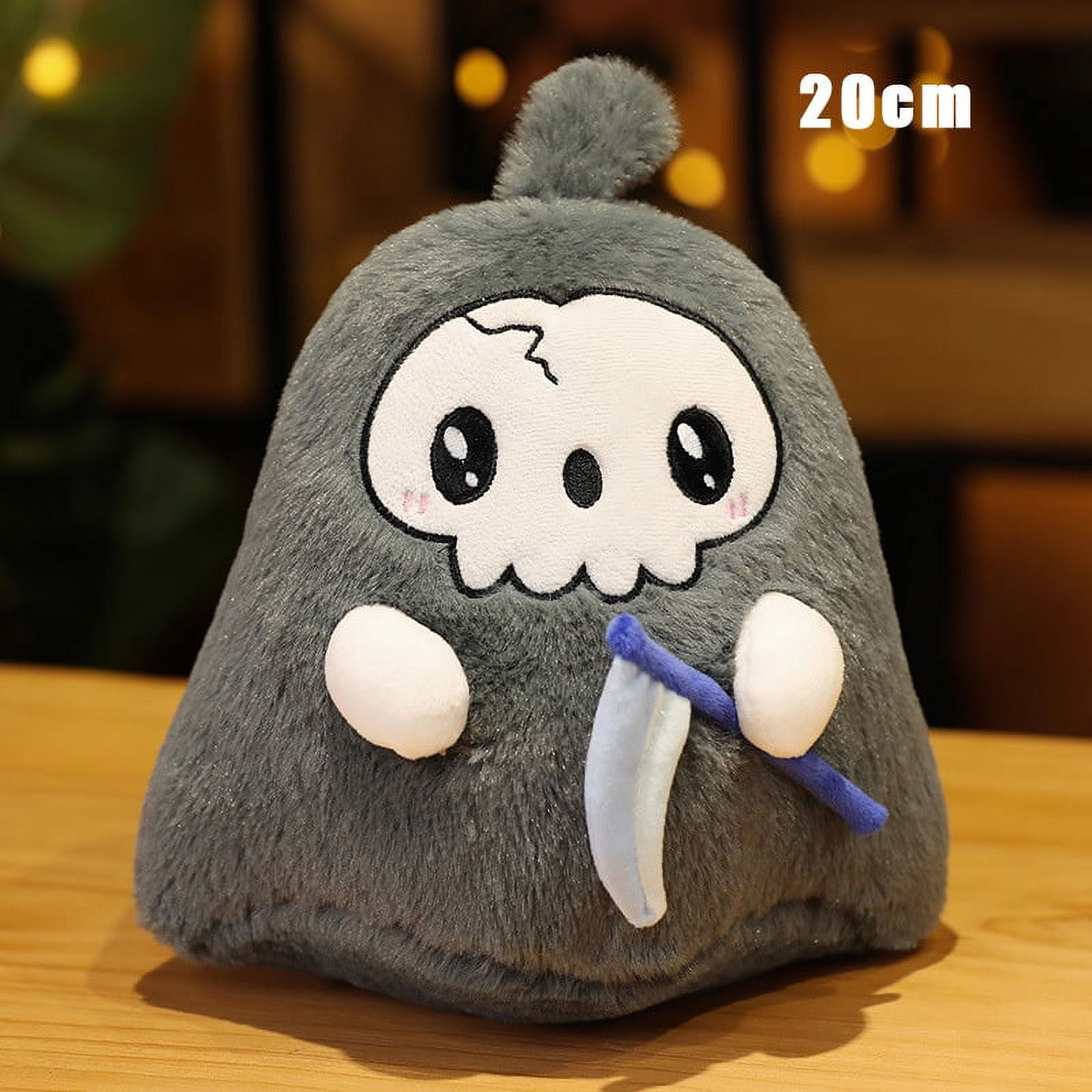 Plush Grim Reaper Stuffed Doll Soft Throw Pillow Decorations Children Kids Birthday Present Gifts