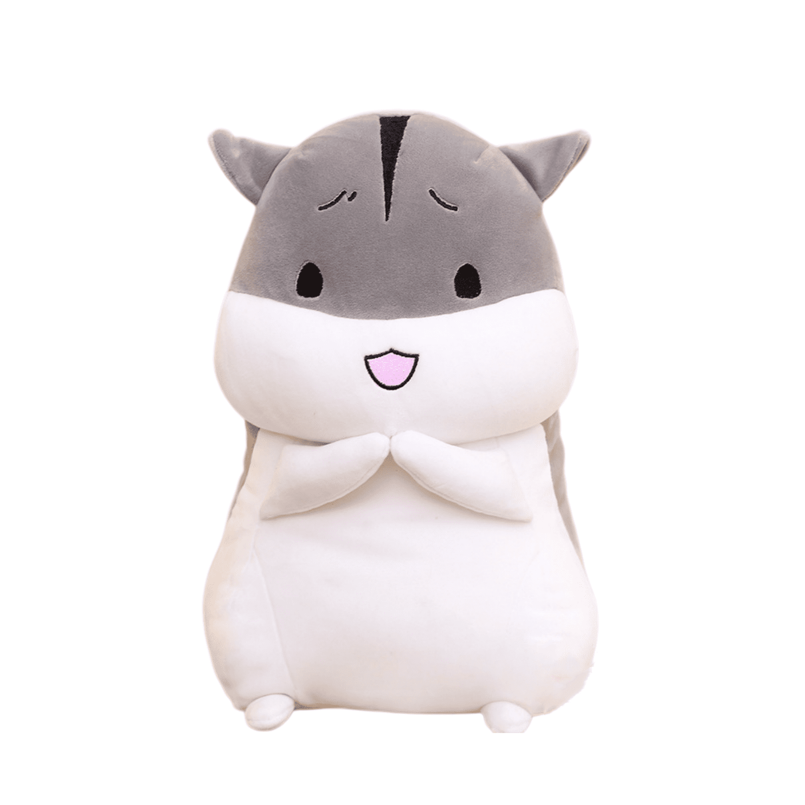 Plush Hamster Stuffed Animal Pillow Soft Cute Plush Toy Gift Decor Cozy Cushion