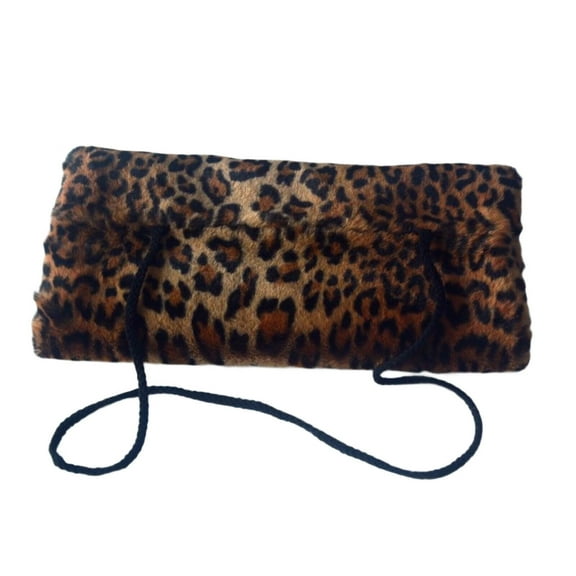 Plush Hand Muffs Men Women Thermal Hand Muff with Zippered Pocket for Cold Weather