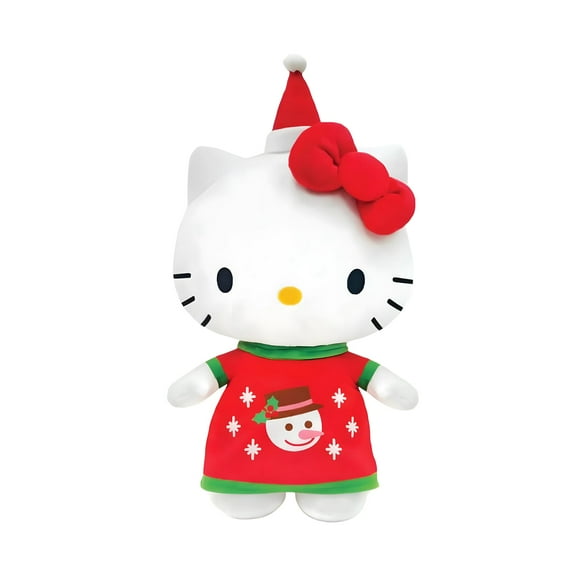Plush - Hello Kitty - Holiday 10" Snowman Outfit