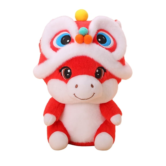 Plush Horse Dance Doll | Lucky Lunar New Year Gift | Soft Embroidered Festival Decor | Auspicious Chinese Zodiac Figure | Celebration Souvenir for Home Office Decor