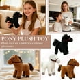 thumbnail image 1 of Plush Horse Stuffed Toy, Stuffed Animal With Reins And Mane Details, Soft Plush Exterior, Comfortable Fill, Ideal For Teens & Big Kids As Gift Or Play, 1 of 6
