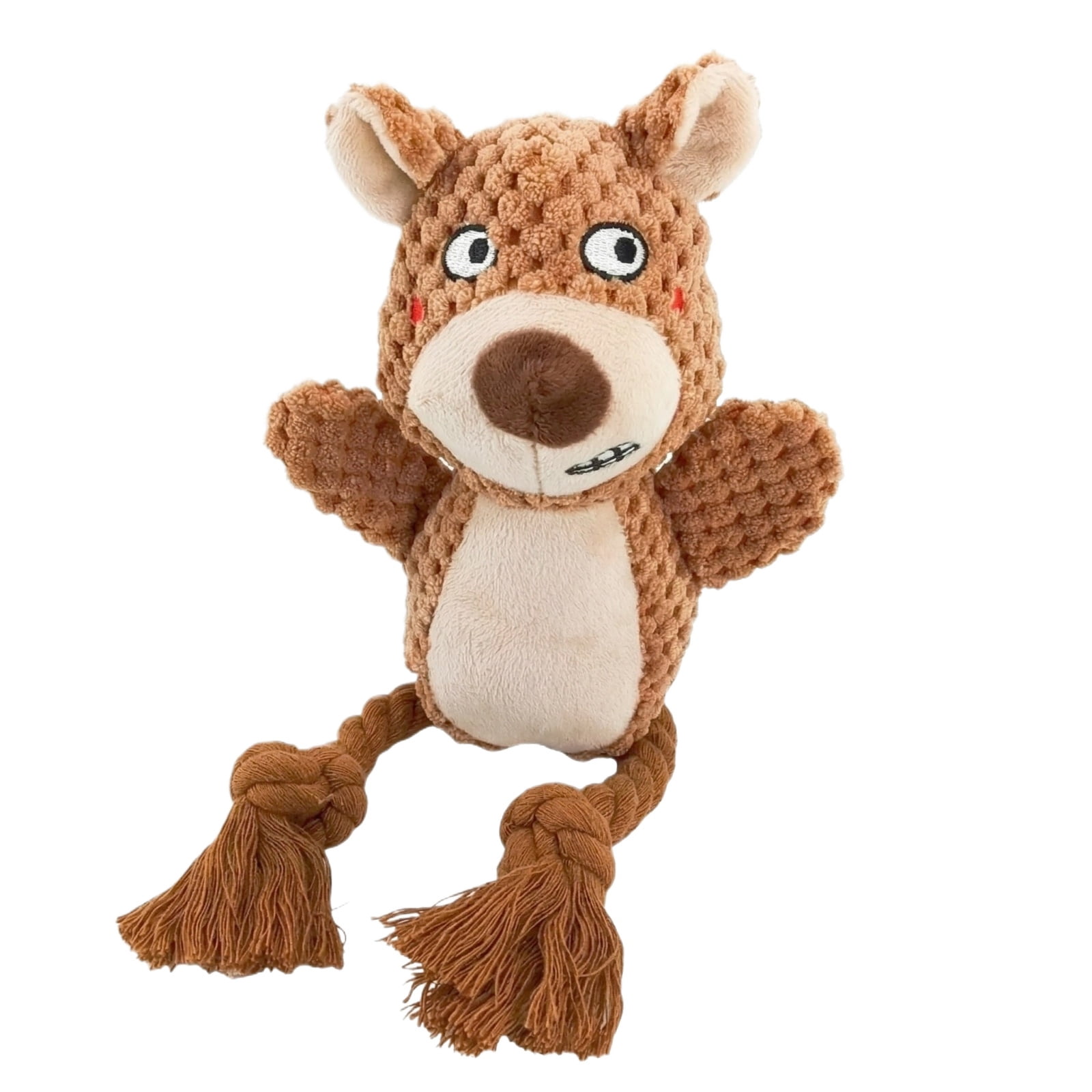 Talking Rope Plush Interactive Talking Rope Toy, Soft Stuffed Sensory Toy with Sound ...