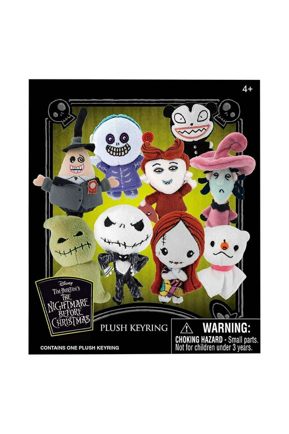 Nightmare Before Christmas Blind Bag Plush Bag Clip | One Random