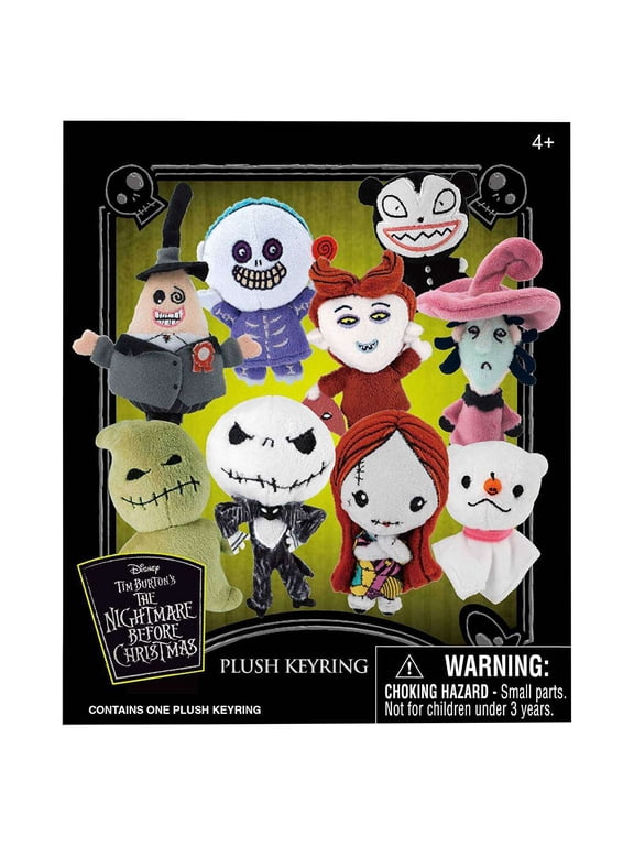 Nightmare Before Christmas Blind Bag Plush Bag Clip | One Random