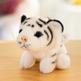 thumbnail image 1 of Plush Keychain - Cute Mini Stuffed Animal Toy, Soft Huggable Pendant for Backpack Purse Gift for Kids Girls Boys White, 1 of 6