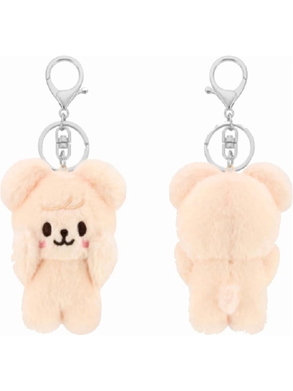 Plush Keychain Set – 3.9 Inch Stray-K Keychains with Detachable Cloaks