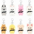 thumbnail image 1 of Plush Keychain Set – 3.9 Inch Stray-K Keychains with Detachable Cloaks, 1 of 10