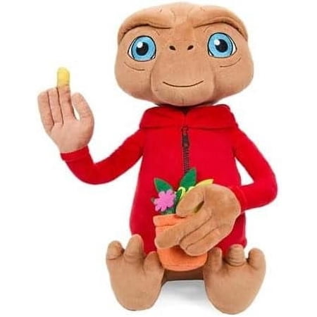 Plush - Kidrobot - E.T. the Extra-Terrestrial Hooded 13" Interactive w/ Light-Up Finger