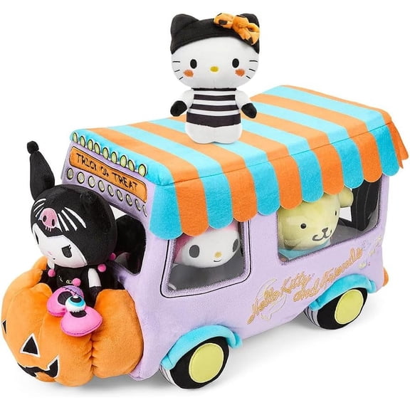 Plush - Kidrobot - Hello Kitty and Friends Halloween Food Truck Set