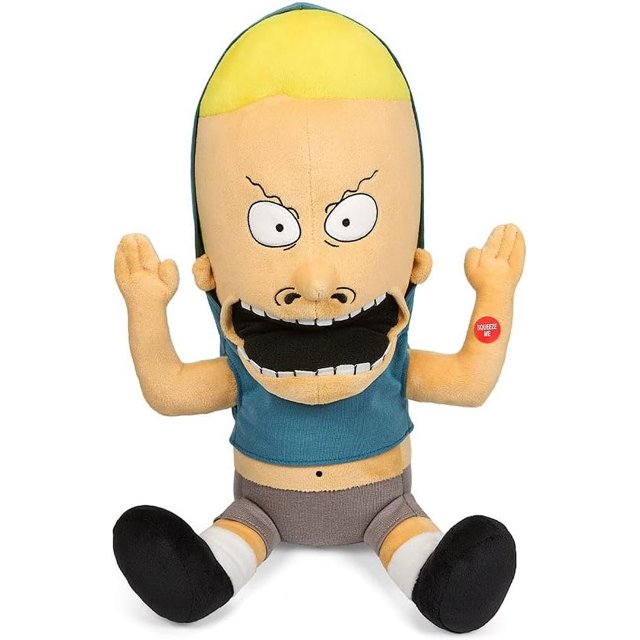Plush Kidrobot HugMe Beavis and ButtHead 16" Stylized Cornholio