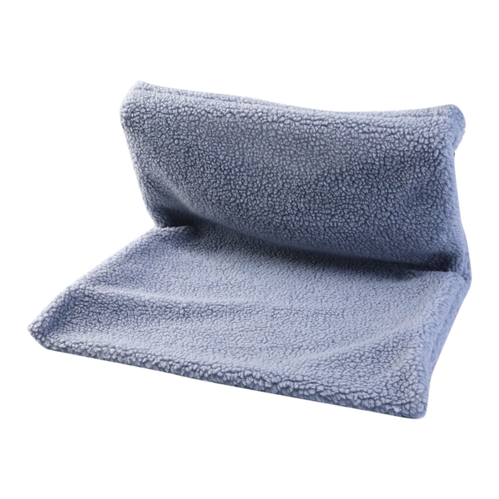 Plush L - Shaped Cat Hammock, Hanging Cat Bed with Soft Cushion for Window Sills, Desks, Chairs - Cat Perch, Cat Lounger for Indoor Cats, Easy to Install Cat Resting Place with Sturdy Support