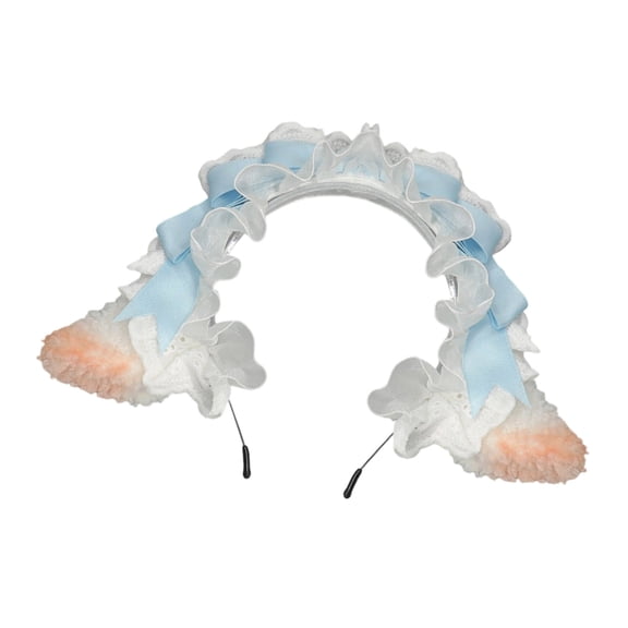 Plush Lamb Ear Hair Band Ear Hair Accessory For School