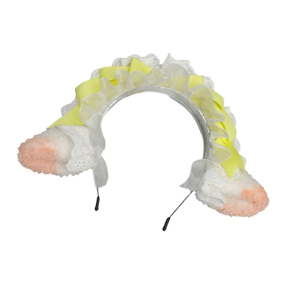 Plush Lamb Ears Headbands Sheep Ears Hair Clip Hair Accessory For Role Play Party Themes