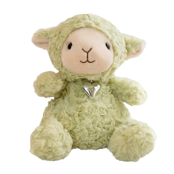Plush Lamb Sitting Toys Stuffed Animal, Realistic Sheep Stuffed Animal Plush Toy Characters Stuffed Filled in Limbs 6.2 Inch Soft Huggable Adorale Decor for Adult