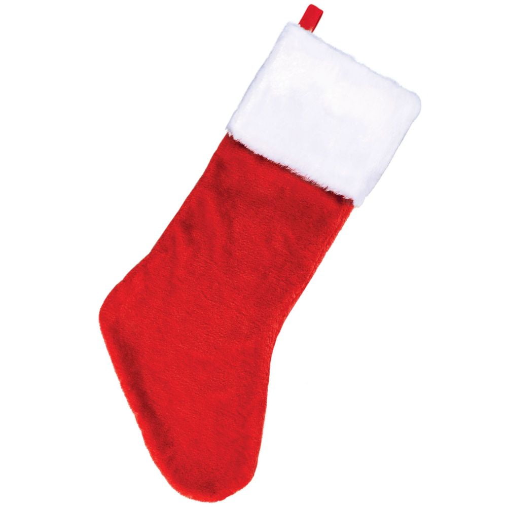 Plush Large 34-inch Christmas Stocking