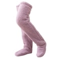 thumbnail image 1 of Plush Leg Warmers Boot Cuffs Sleeping Socks Winter Costume Slipper Stockings, 1 of 8