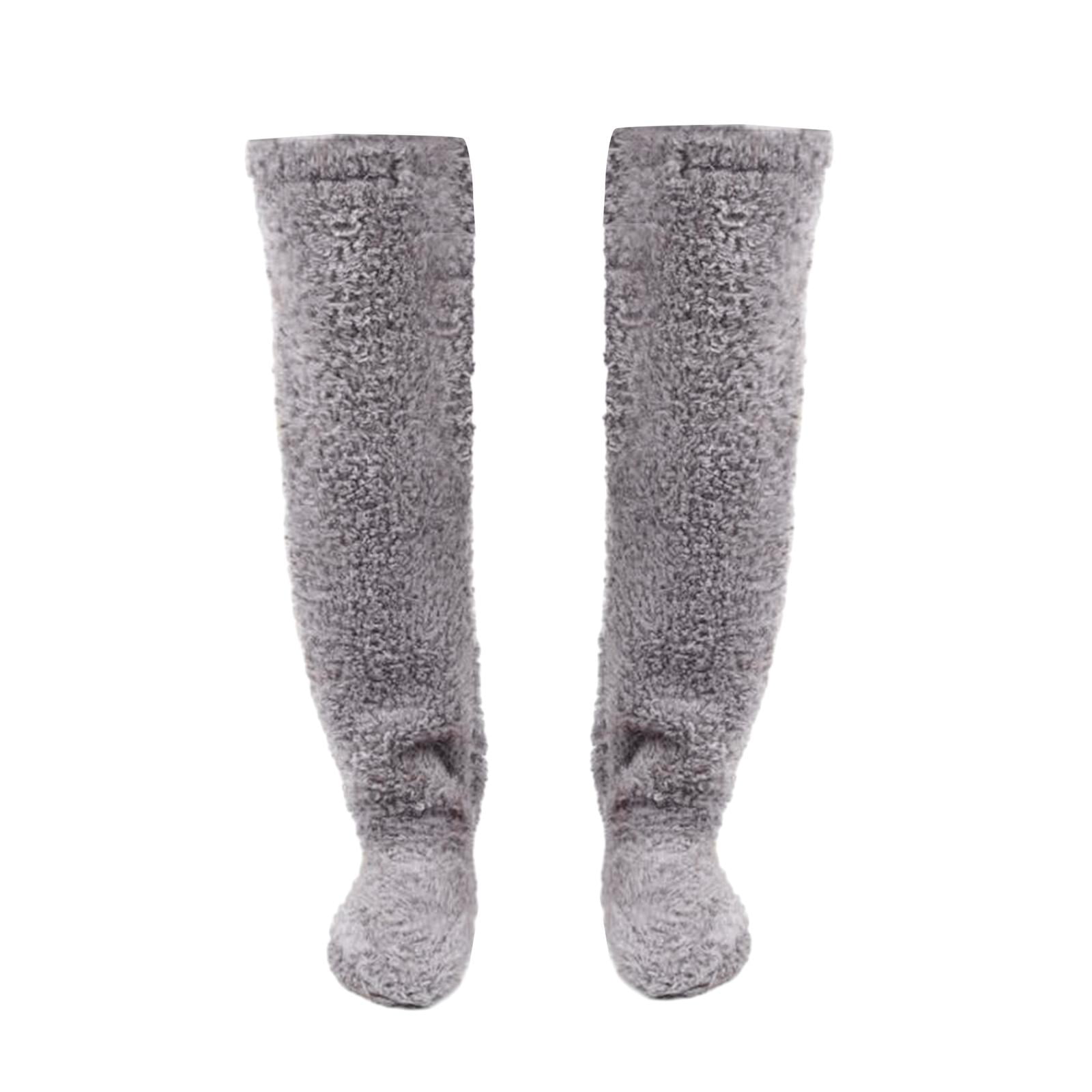 Plush thigh high stockings Mens socks Over knee socks Custom home