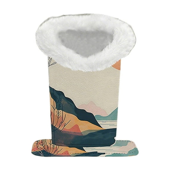 Plush Lined Eyeglasses Holder, Glasses Stand Case, Anti-scratch Glasses Storage Organizer for Desk, Nightstand, Office