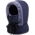 thumbnail image 1 of Plush-Lined Thickened Thermal Hat with Face Mask for Men and Women,Fleece Balaclava Windproof Ski Cold Winter Scarf Warm, 1 of 9