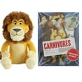thumbnail image 1 of Plush Lion Toy Stuffed Animal and Carnivores Book Bedtime Story Book for Kids Bundle, 1 of 2