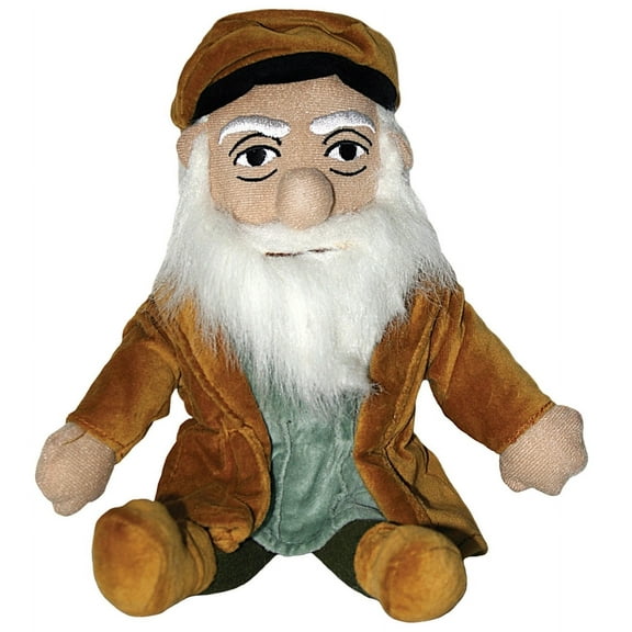 Plush - Little Thinker - Leonardo Da Vinci Soft Doll Toys Gifts New 0029