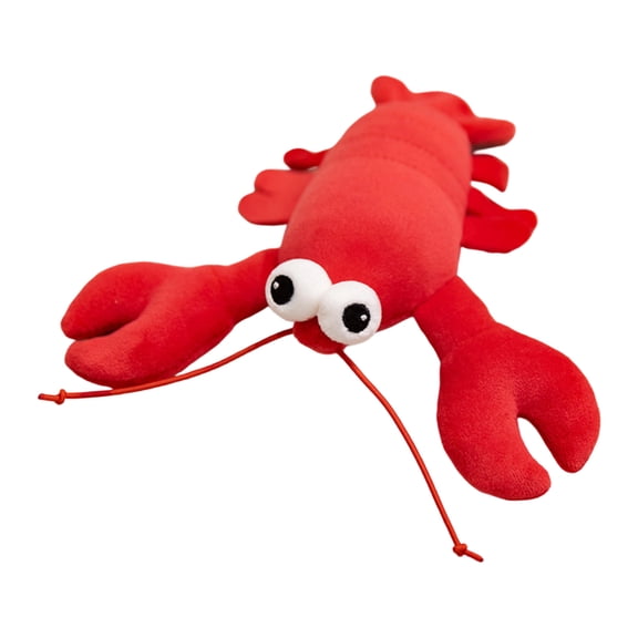 Plush Lobster Fridge Magnet, 5.5 Inch Stuffed Animal Magnetic Toy - Soft Red Lobster Design, No Tag, Strong Magnetic Back for Fridge/Whiteboard - For Kitchen Decor, Office Organization, Home Display,