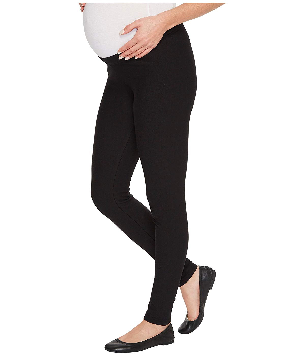 Time and Tru Maternity Leggings with Full Panel, 2-Pack 