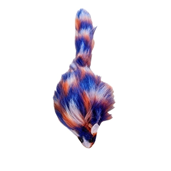 Plush Mouse Toy With Colorful Feather Tail, Interactive Sound Toy For Kittens And All Cat Breeds, Material, Lightweight Flexible Design, Builds Bonding Through Play,