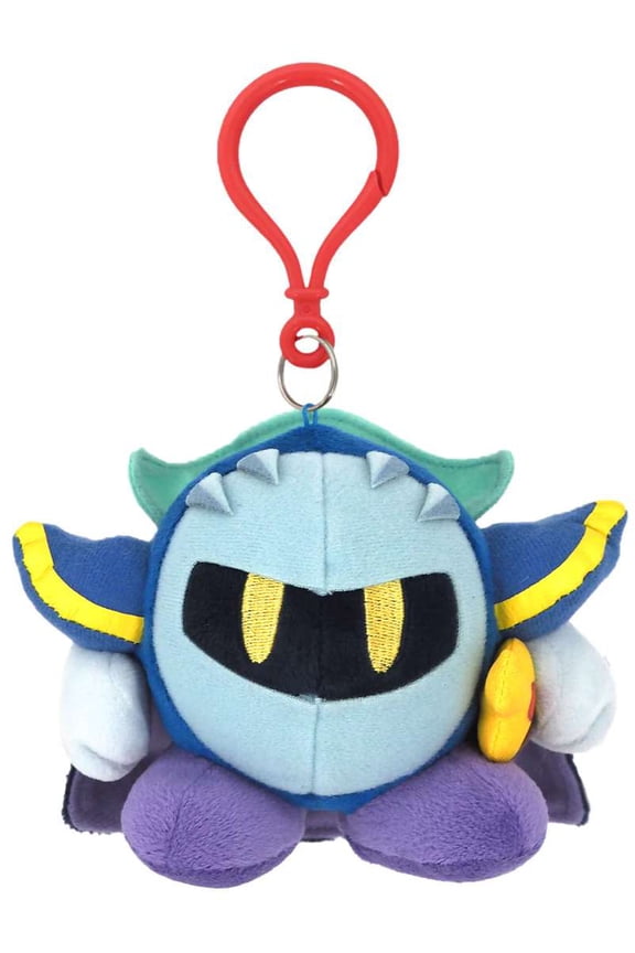 Plush Key Chain - Nintendo - Kirby - Metaknight 3.5" Dangler Toy Doll Licensed