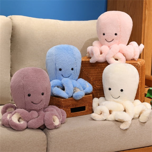 Plush Octopus Doll, Children's Companion & Hugging Sleeping Doll Gift, Made Of Plush Fabric And Environmentally Friendly Pp Cotton, Ideal For Game Enthusiasts And