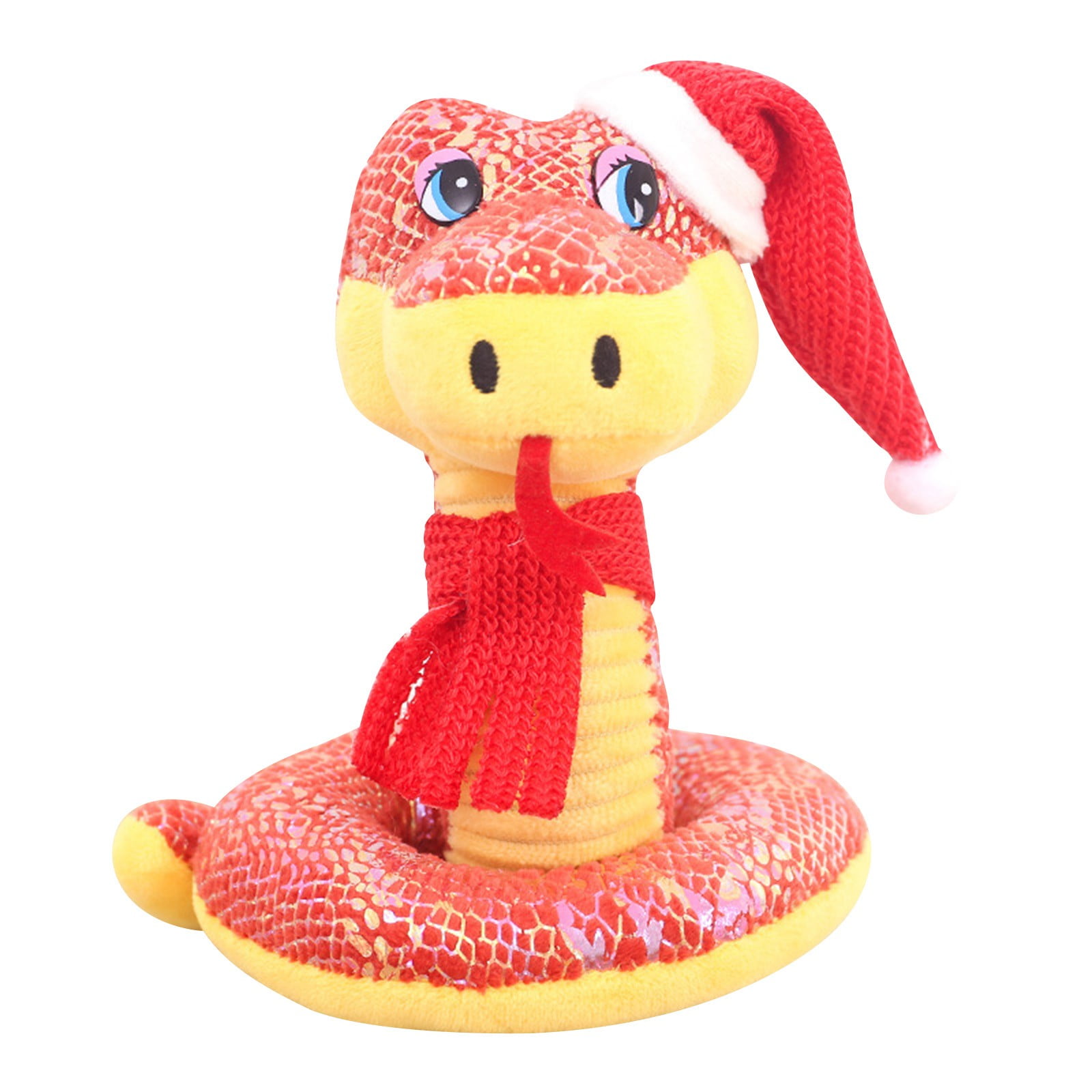 Plush Ornament Mascot 2025 Present For Home Store Restaurant Tabletop