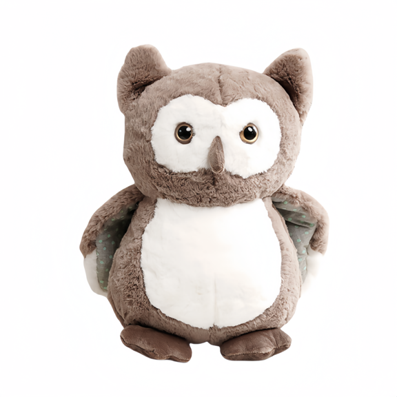 Plush Owl Soft Stuffed Animal Toy Plush Doll Desktop Decor Children Plush Doll Toy Kids Girls Gift