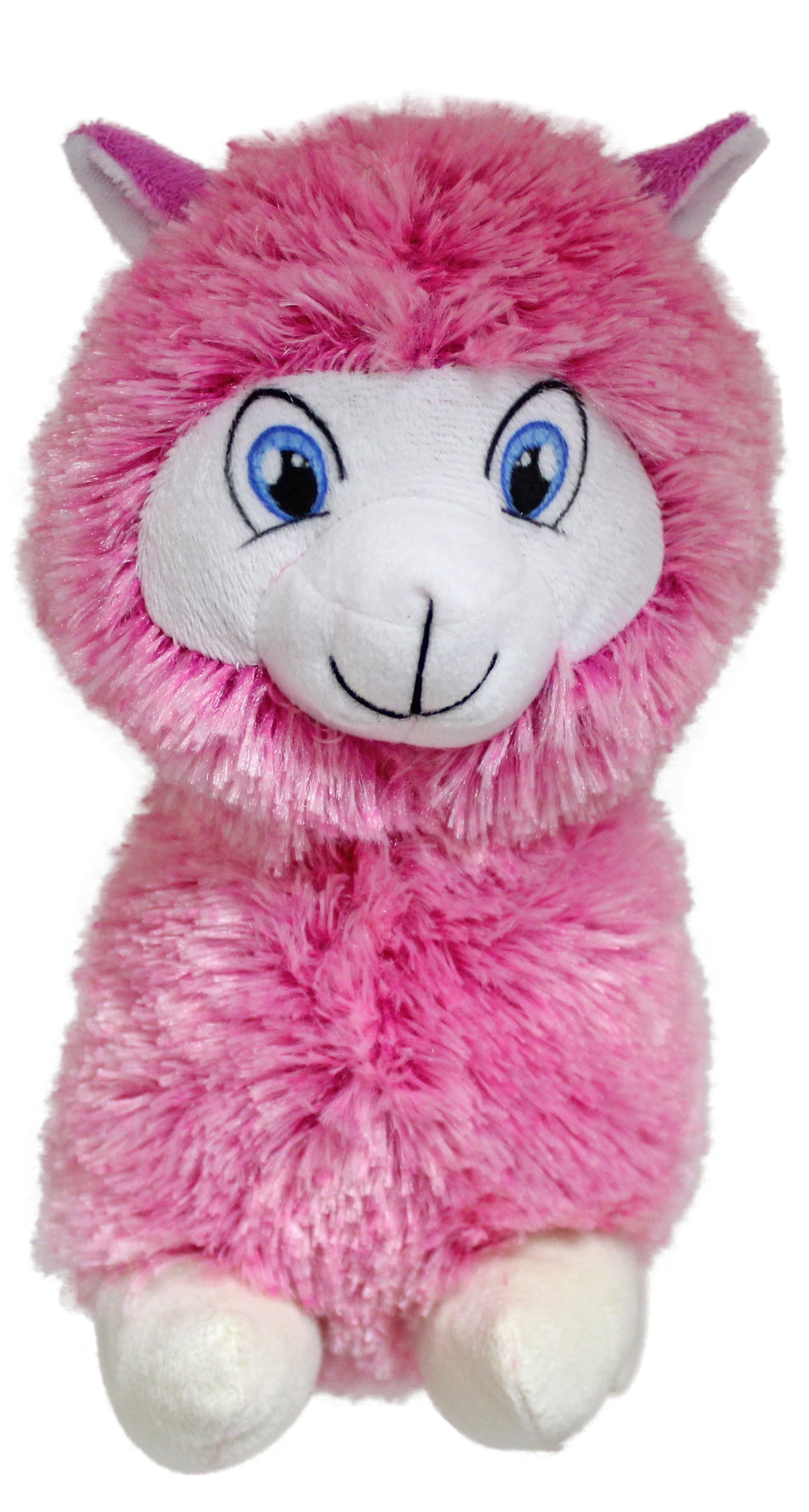 Plush Pal 16" Soft & Fluffy Pink Llama Alpaca Stuffed Animal Toy