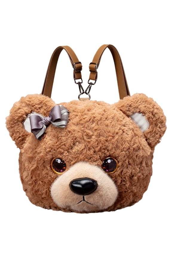 Plush Panda Backpack, Cartoon Animal Backpack Purse Shoulder Bag Cute Bags Durable & Comfortable Travel Rucksack for Unisex