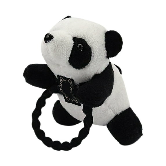 Plush Panda Headwear Multiple Patterns Cartoon for Head & Clothing Decoration