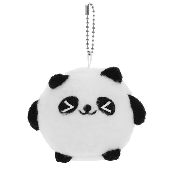 Plush Panda Keychain Stuffed Animal Ornament Pendant for Handbag Backpack Cute Panda Pendant