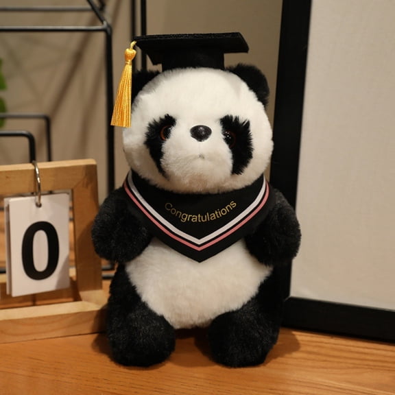 Plush Panda Toy, Interactive Plush Panda, Portable Toy, Home Decor, Pink