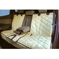 thumbnail image 1 of Plush Paws Premium Waterproof Nonslip Scratchproof Convertible Rear Seat Cover for Cars & SUVs Regular Tan, 1 of 5