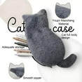 thumbnail image 1 of Plush Pencil Case, Cats Pencil Pouch, Pencil Case Small, Pencil Pouch Aesthetic, 1 of 6