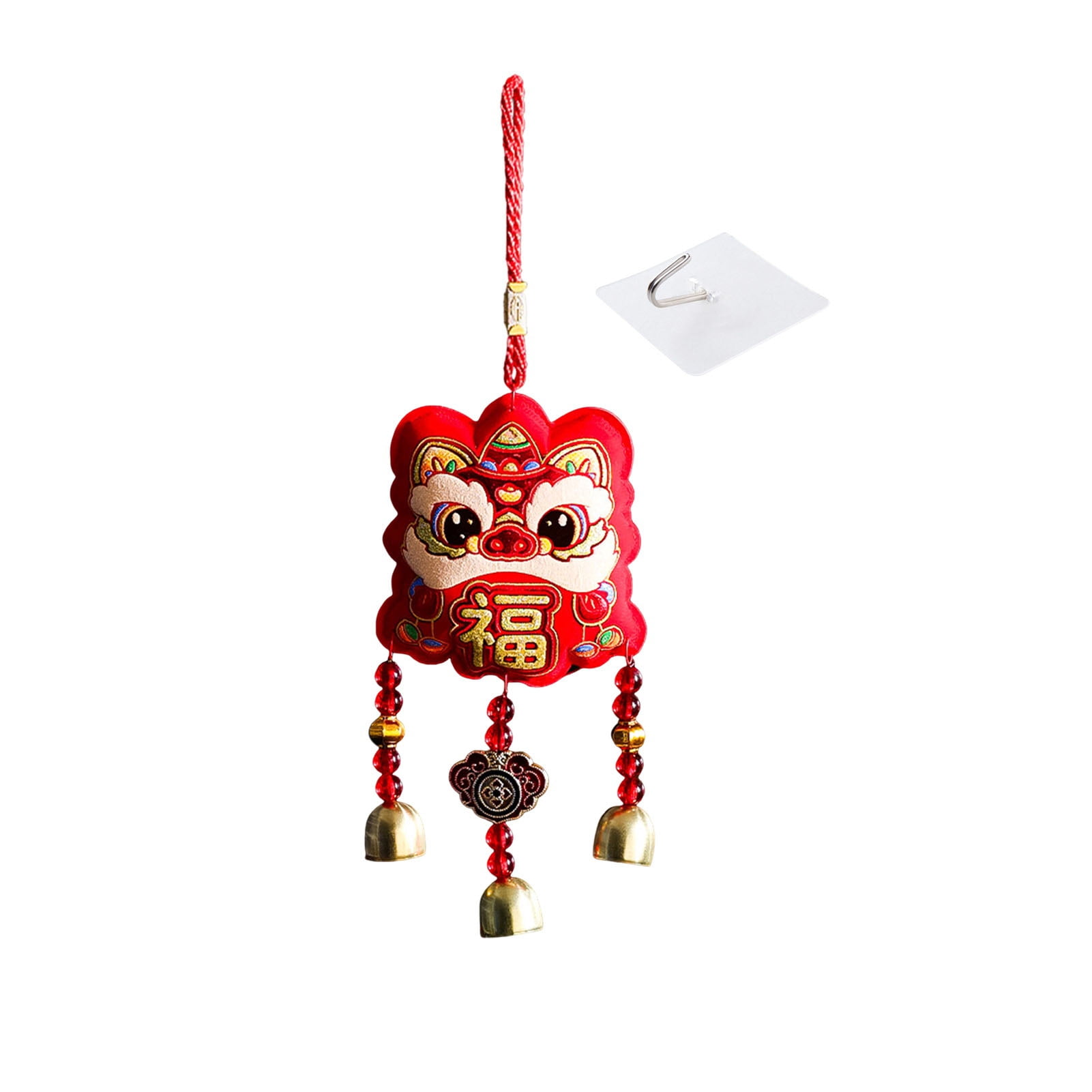 Plush Pendant 2025 New Year Hanging Pendant with Hook Year of Snake ...