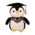 thumbnail image 1 of Plush Penguin Stuffed Animal Doll for Man Women Girls Boys Graduation Congratulatory Party Gifts, 8.7in, 1 of 6